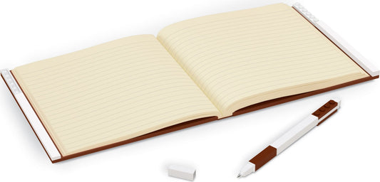 Notebook with Gel Pen - Brown