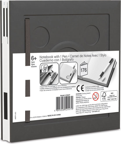 Notebook with Gel Pen - Black