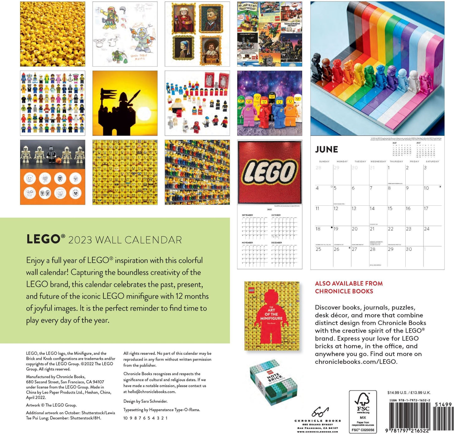 2023 LEGO® Wall Calendar