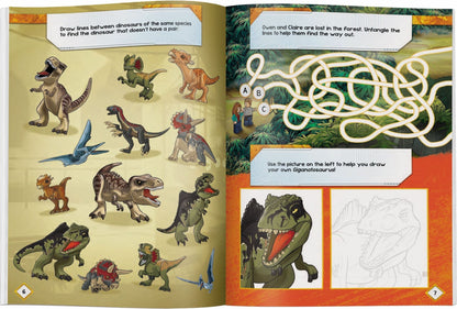 Jurassic World Activity Landscape Box