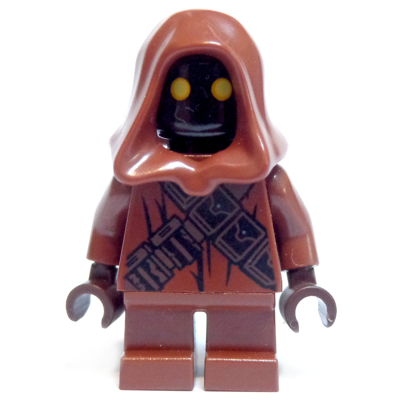 Jawa, Black Strap over Right Shoulder