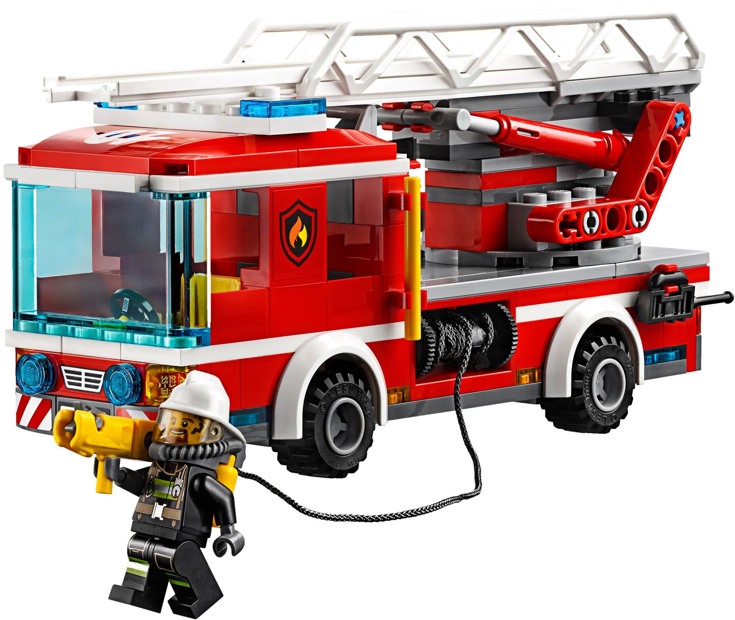 Fire Ladder Truck