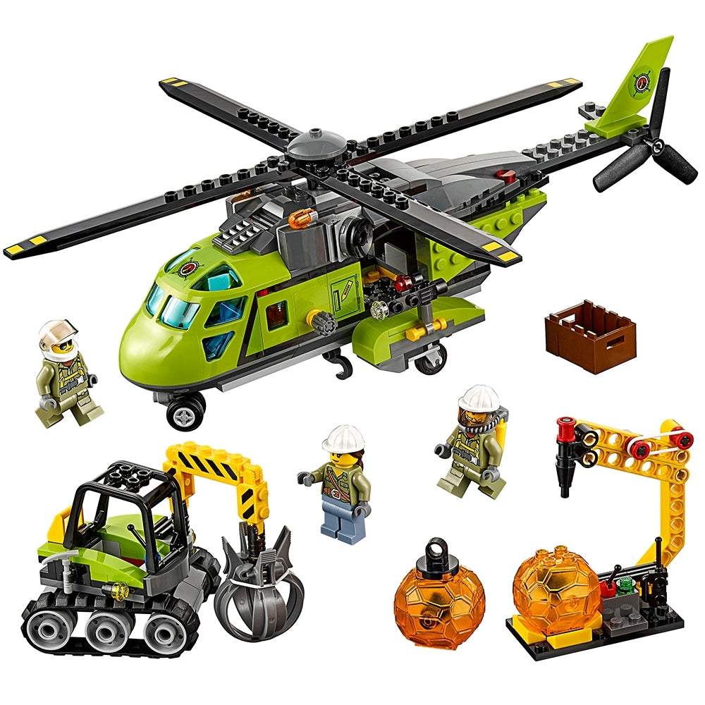 Volcano Supply Helicopter