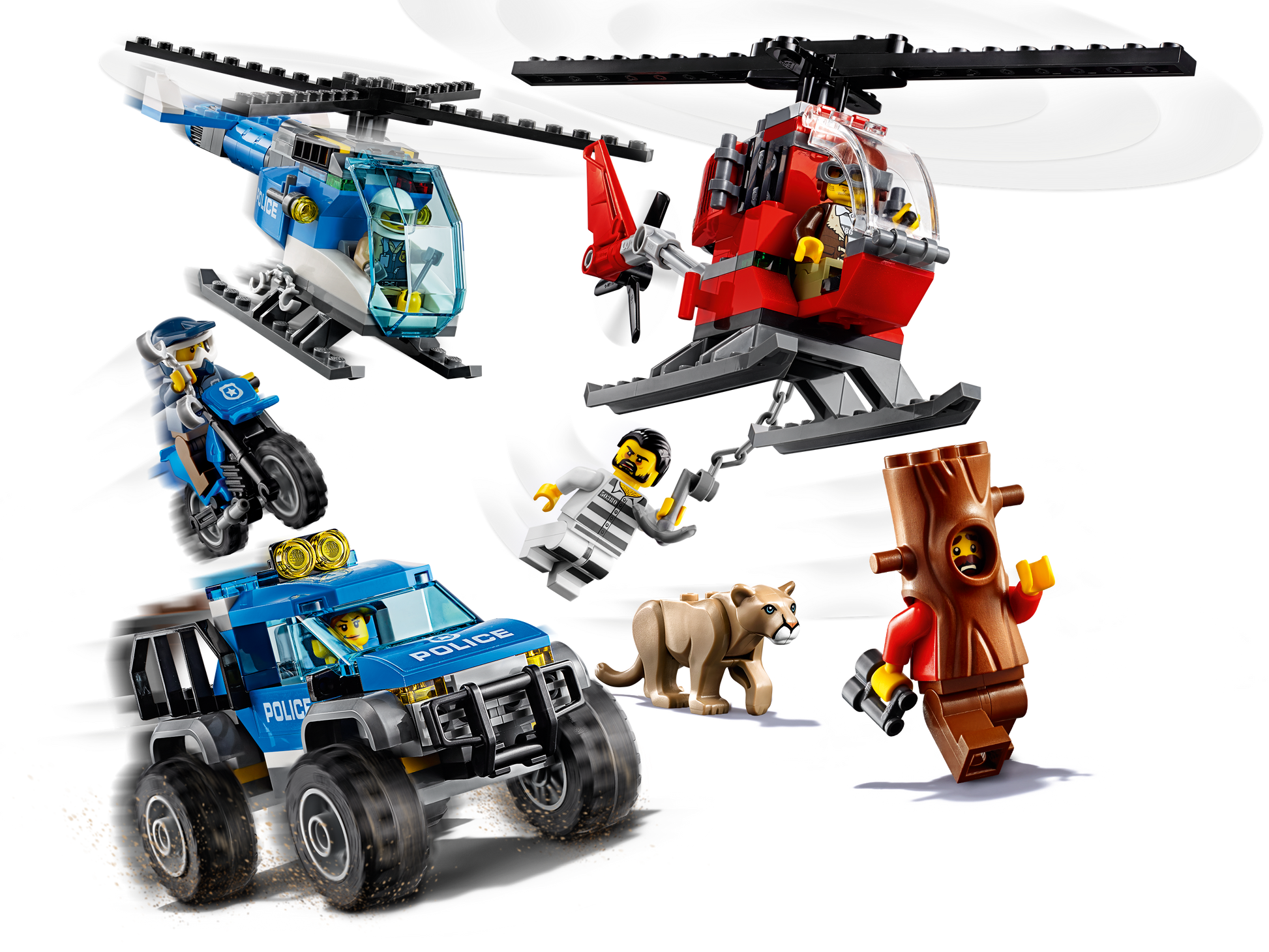 Lego Sets Lego City Mountain Police Station Mountain Police