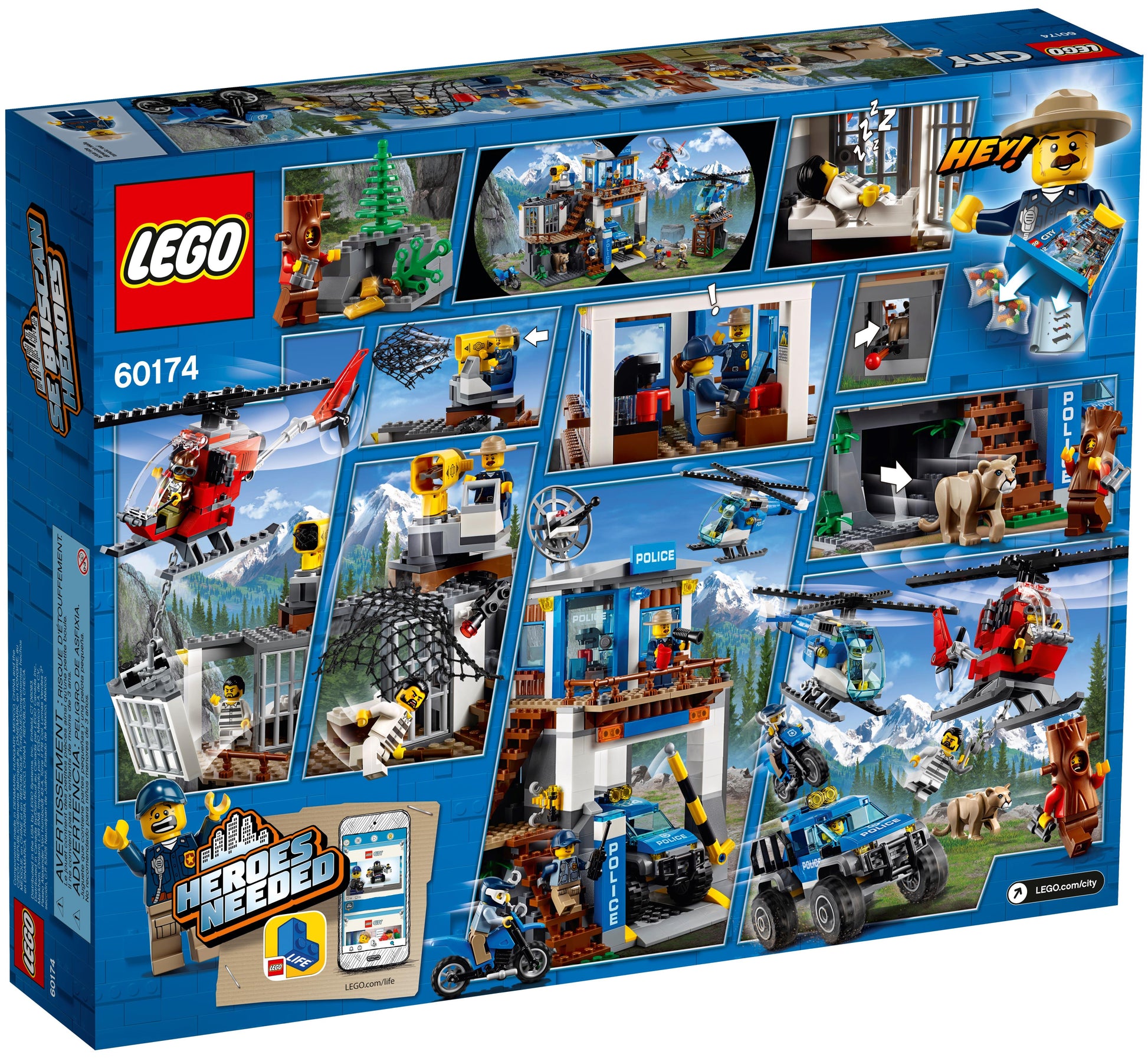 Mountain Police Headquarters 60174 LEGO –