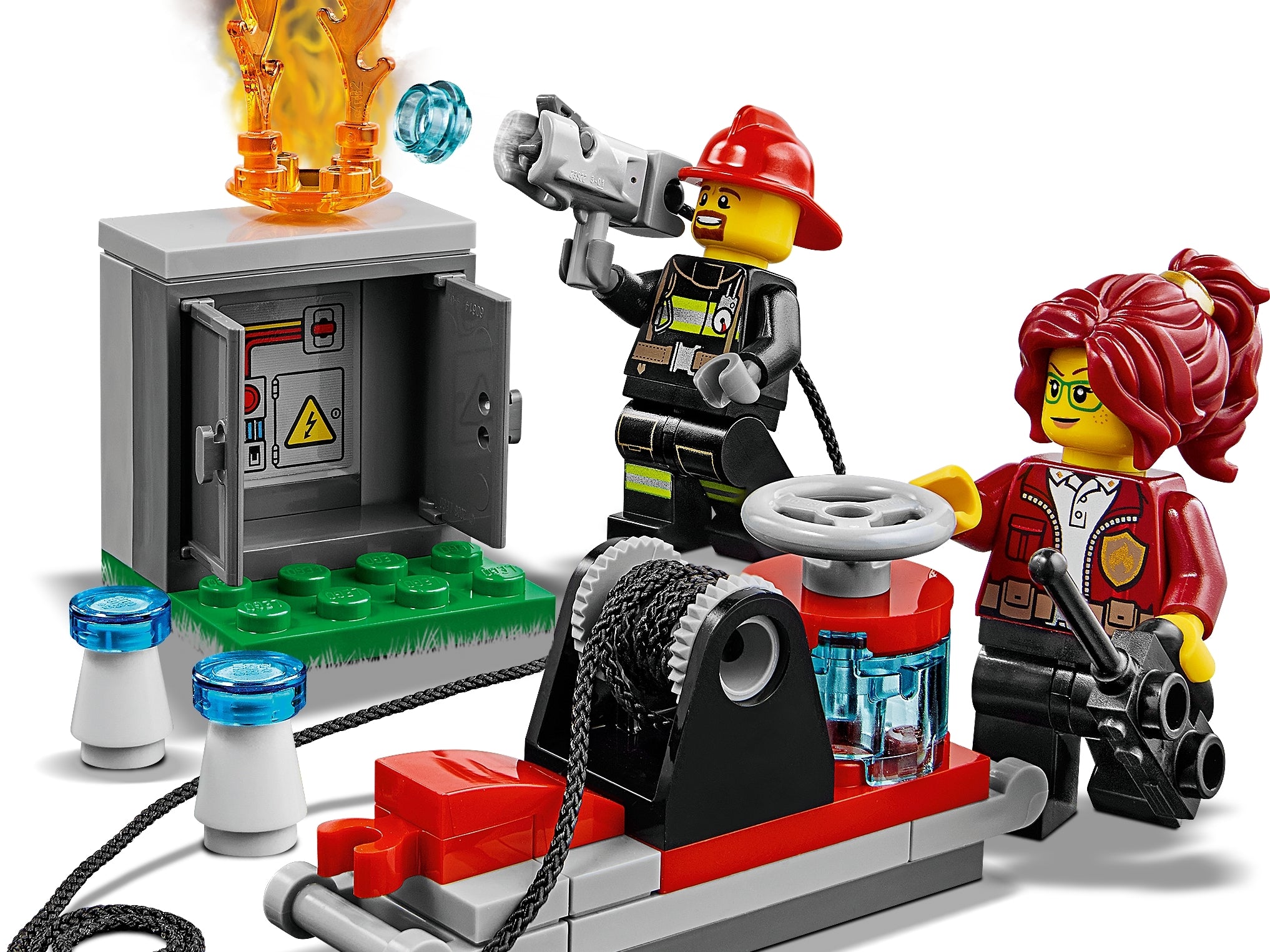 Lego fire chief truck sale