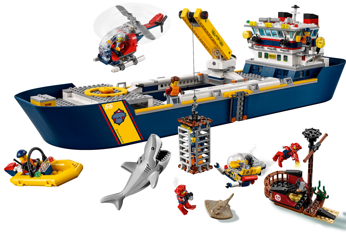 Ocean Exploration Ship