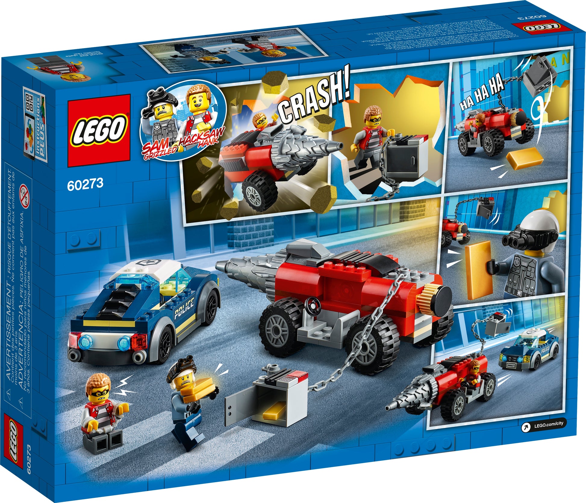 Elite Police Driller Chase 60273 LEGO –