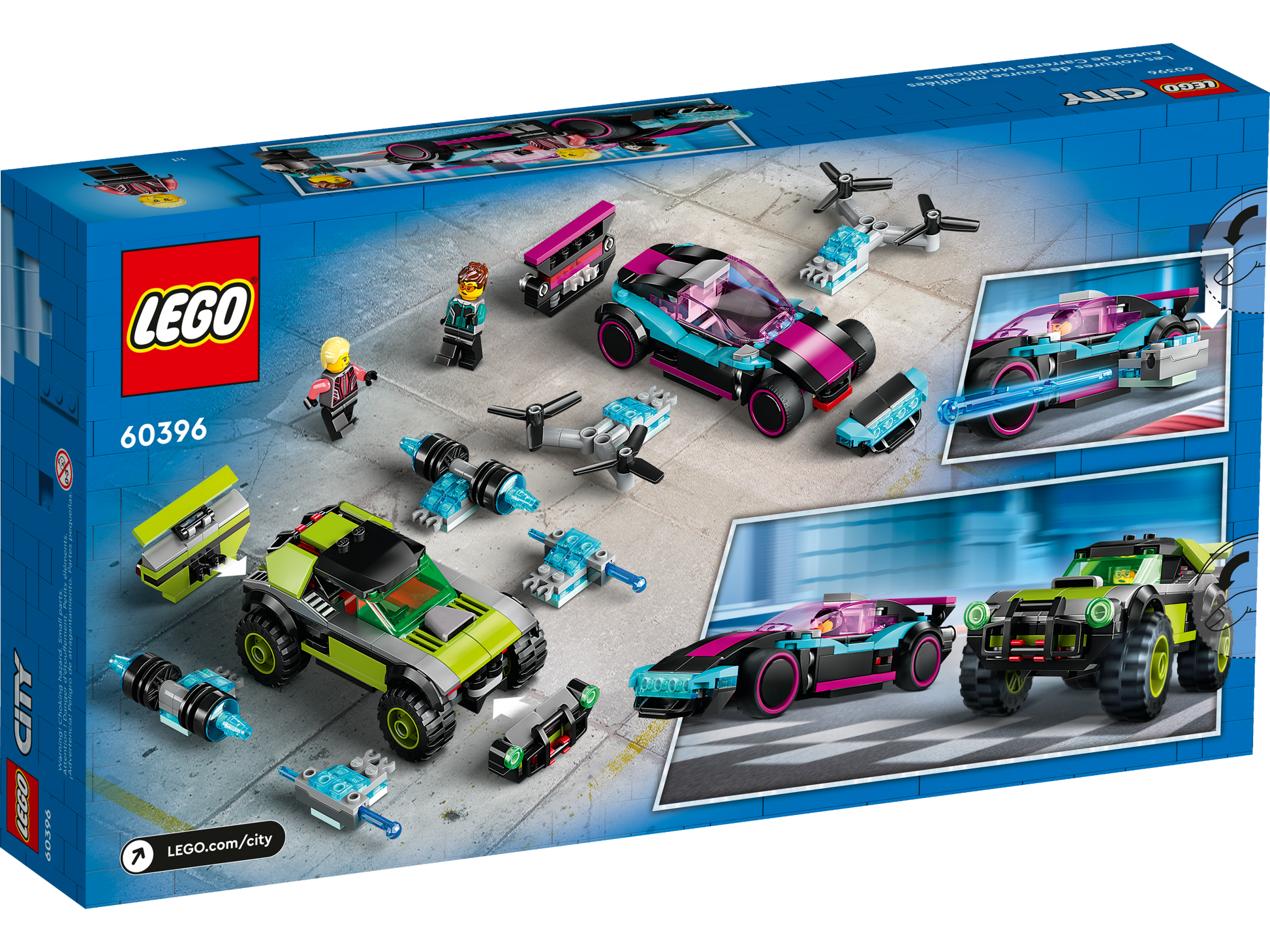 Modified Race Cars 60396 LEGO City alab.toys