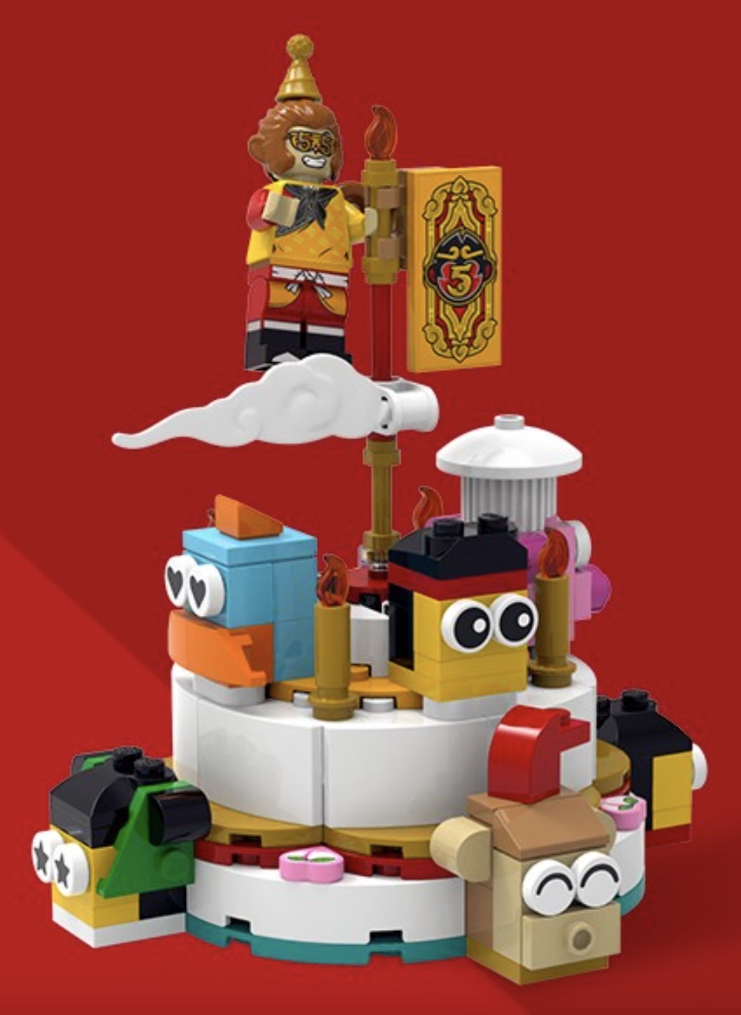 Monkie Kid 5th Anniversary Cake