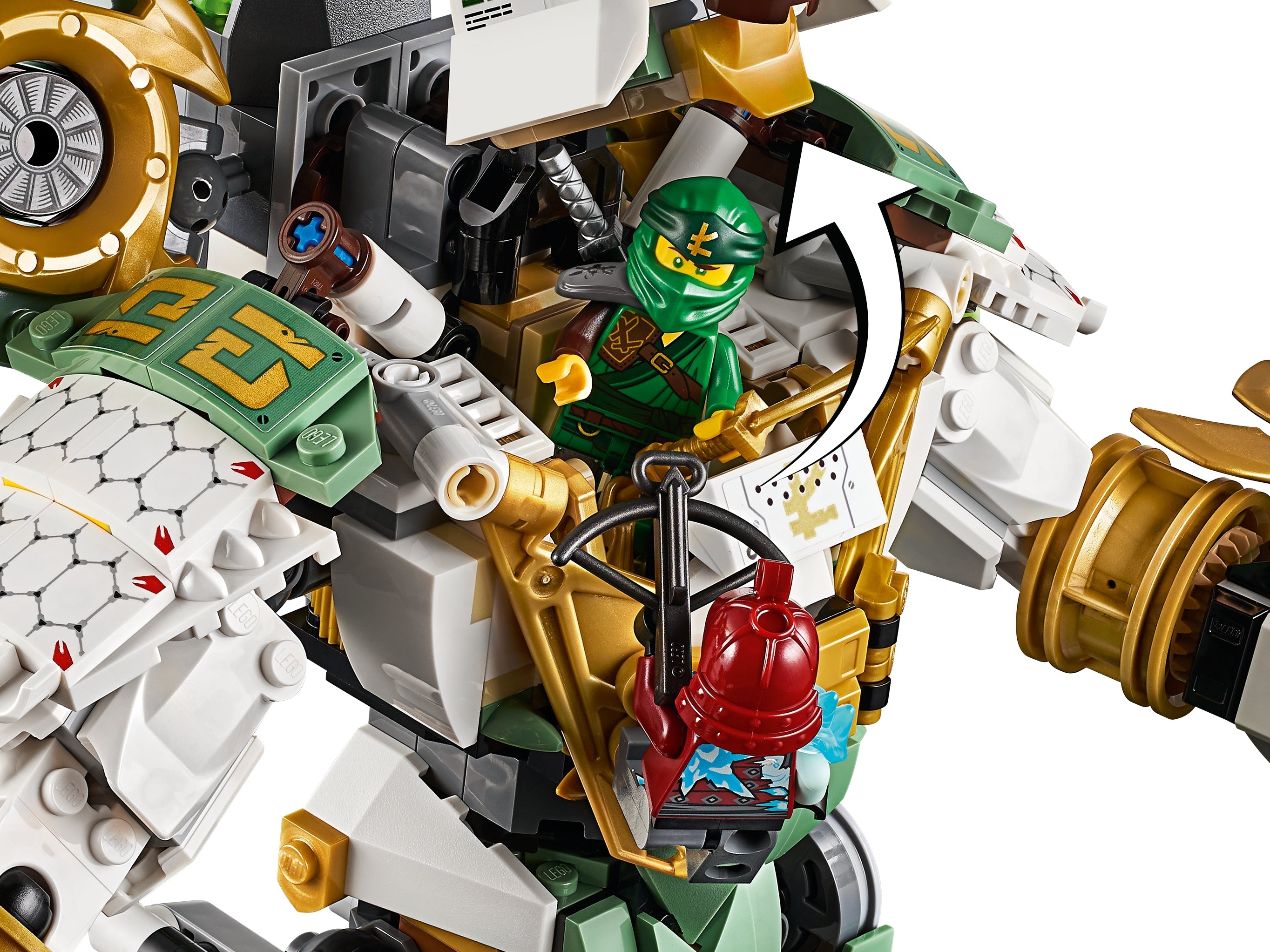 Lego 70676 ninjago lloyd's titan mech action figure sale