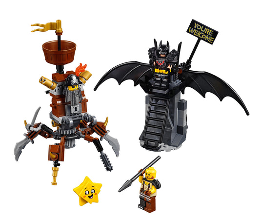 Battle-Ready Batman and MetalBeard