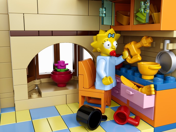 The simpsons house online lego