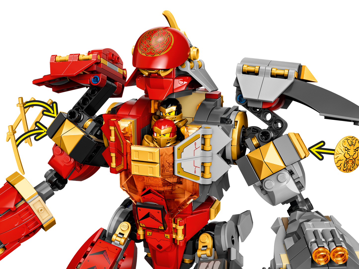 Fire Stone Mech 71720 | LEGO Ninjago | Buy online at the Official