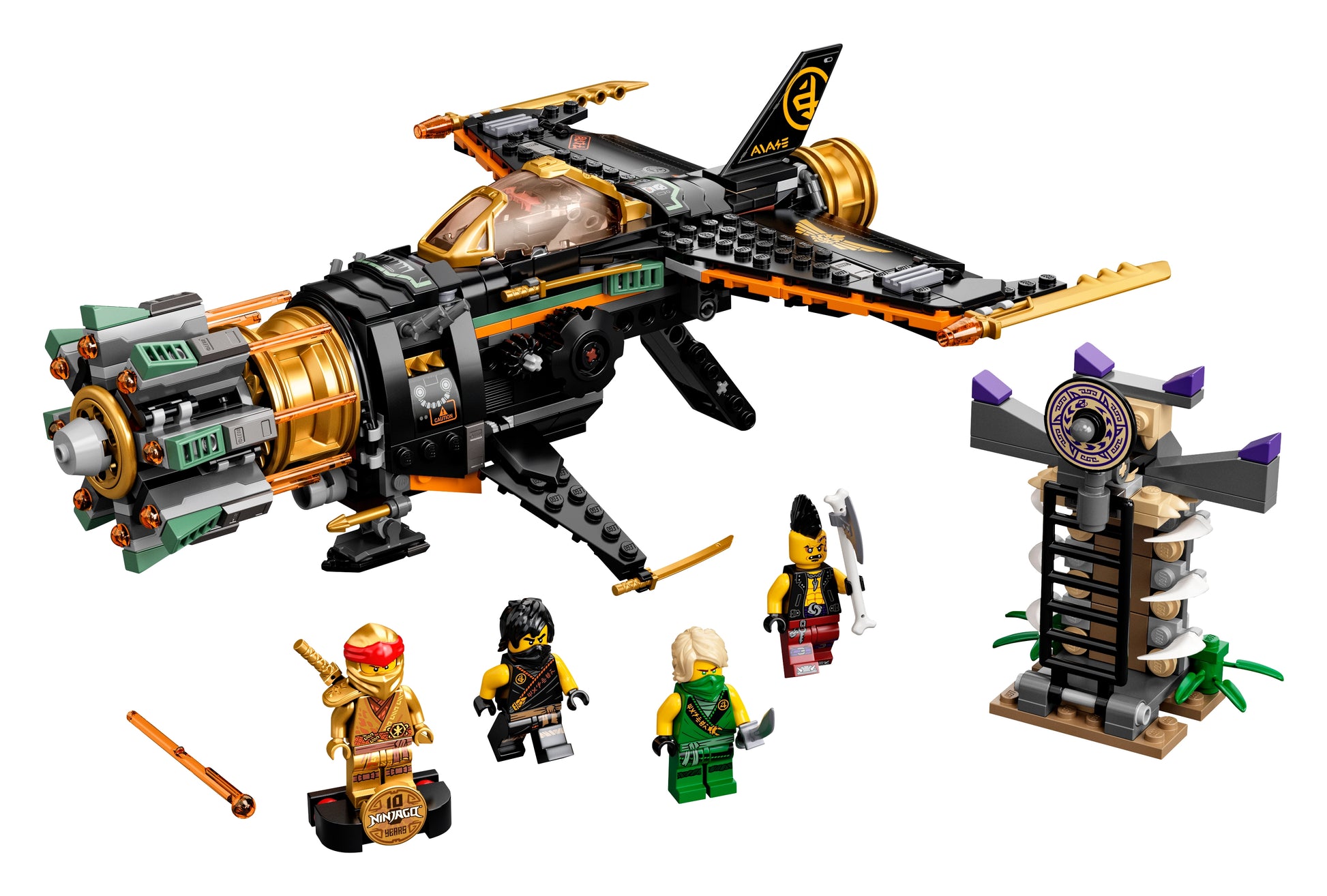 Ekspression video bliver nervøs Boulder Blaster 71736 | LEGO Ninjago | Buy online at the Official alab.toys  store
