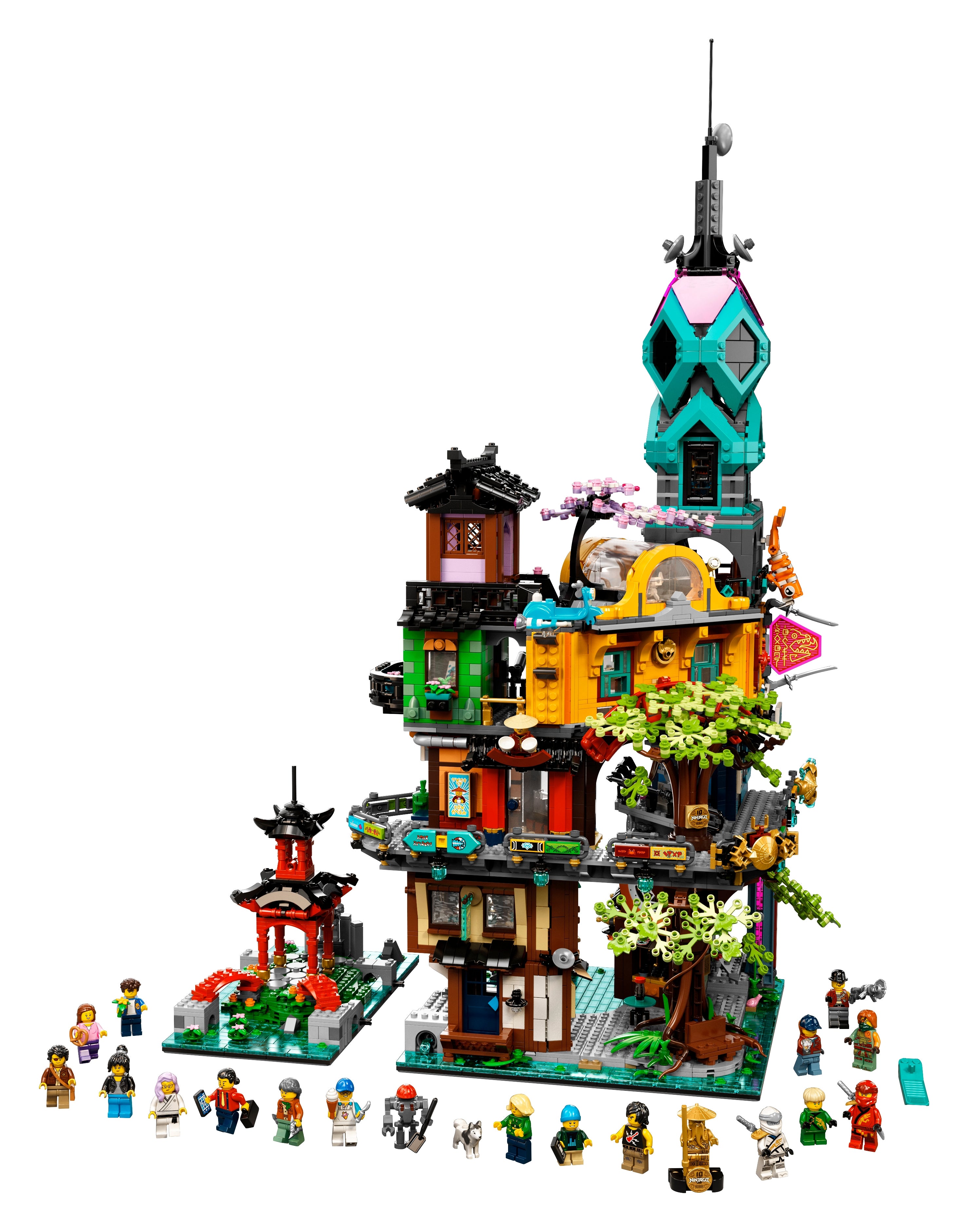 NINJAGO City Gardens 71741 LEGO Ninjago Buy online at the