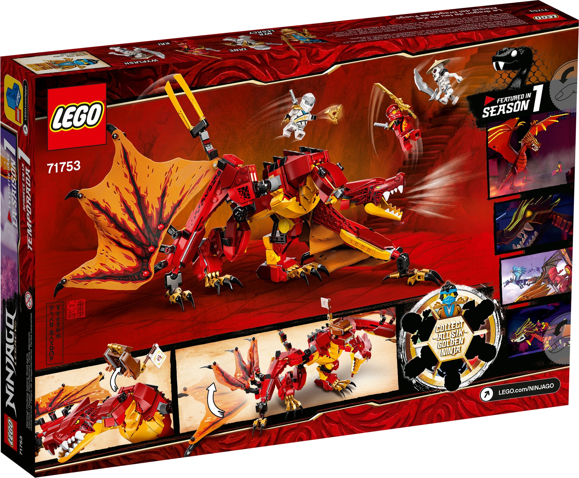 Fire Dragon Attack 71753 LEGO –