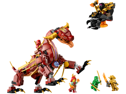 Heatwave Transforming Lava Dragon 71793 | LEGO – alab.toys
