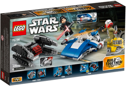 A-Wing vs. TIE Silencer Microfighters