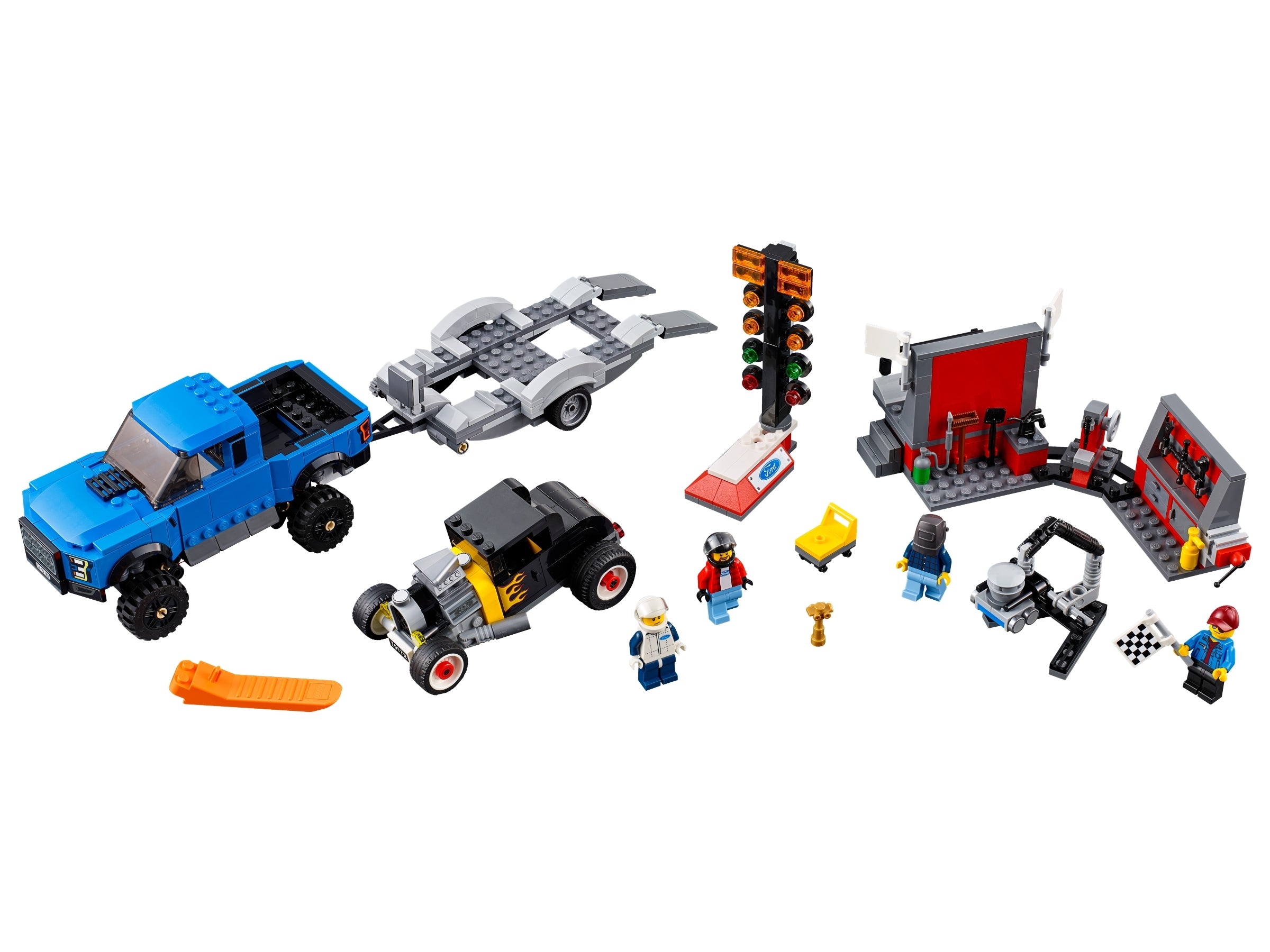 Ford F-150 Raptor & Ford Model A Hot Rod 75875 | LEGO – alab.toys