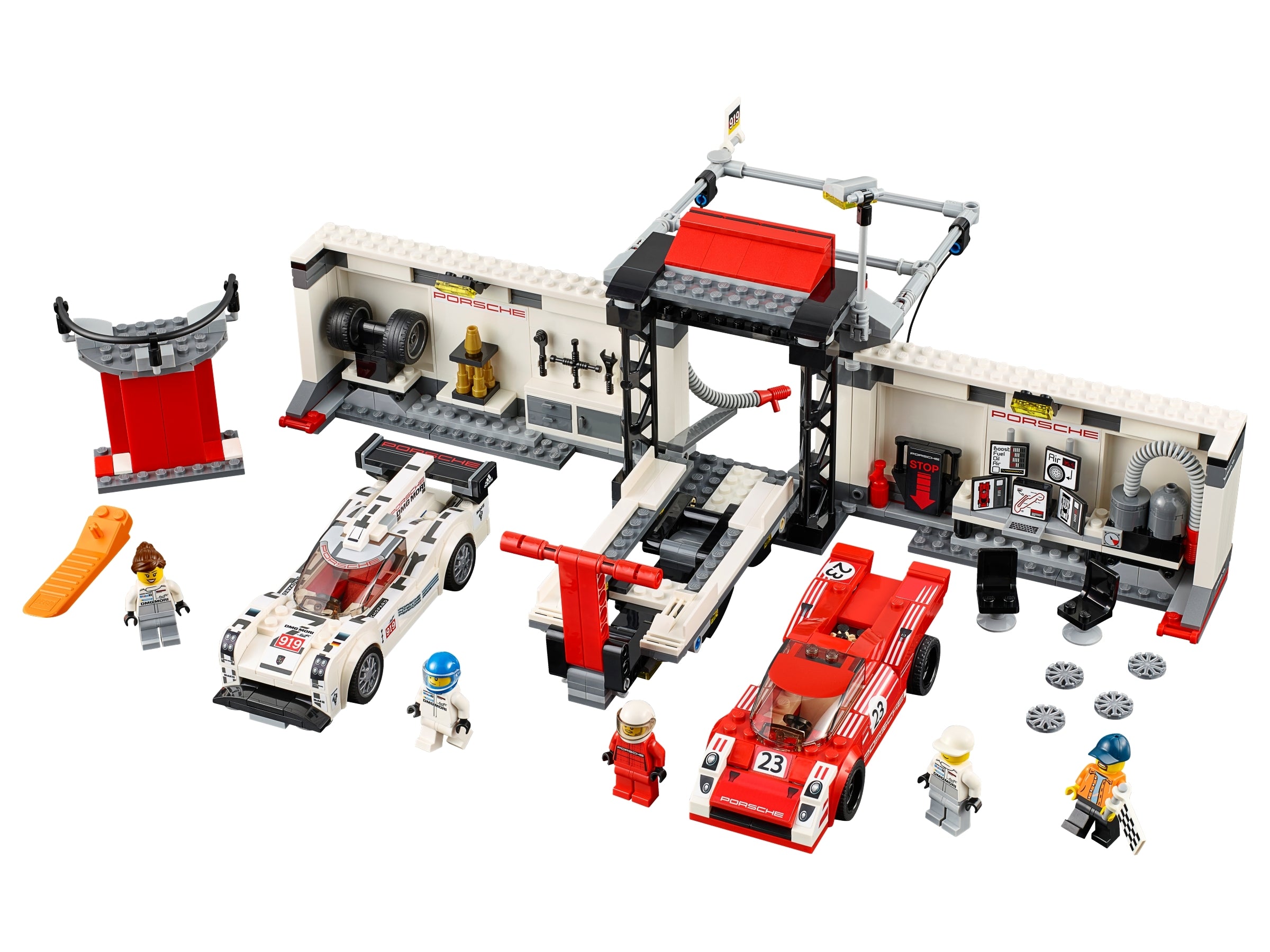 Porsche 919 Hybrid and 917K Pit Lane 75876 | LEGO – alab.toys