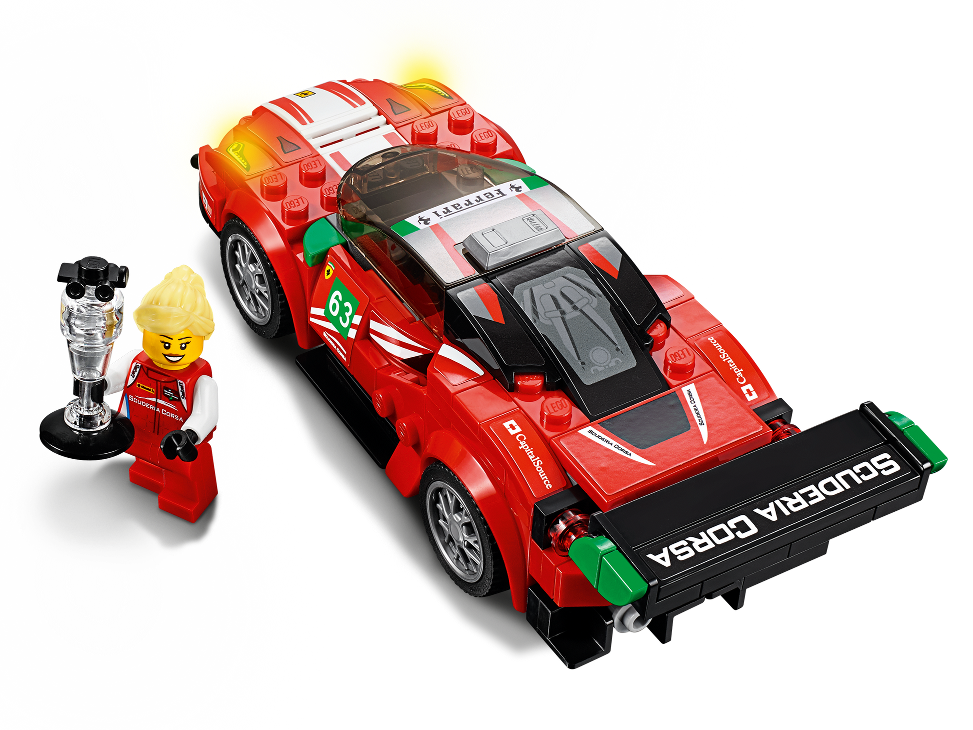 Ferrari 488 GT3 “Scuderia Corsa” 75886 | Speed Champions | Buy online at  the Official LEGO® Shop US