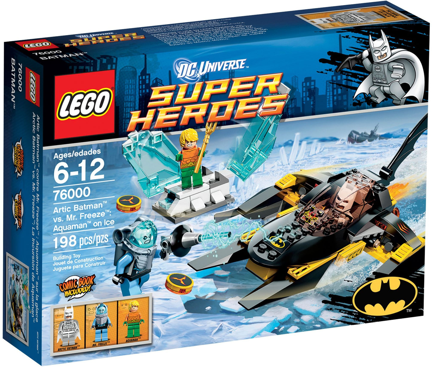 Arctic Batman vs. Mr. Freeze: Aquaman on Ice