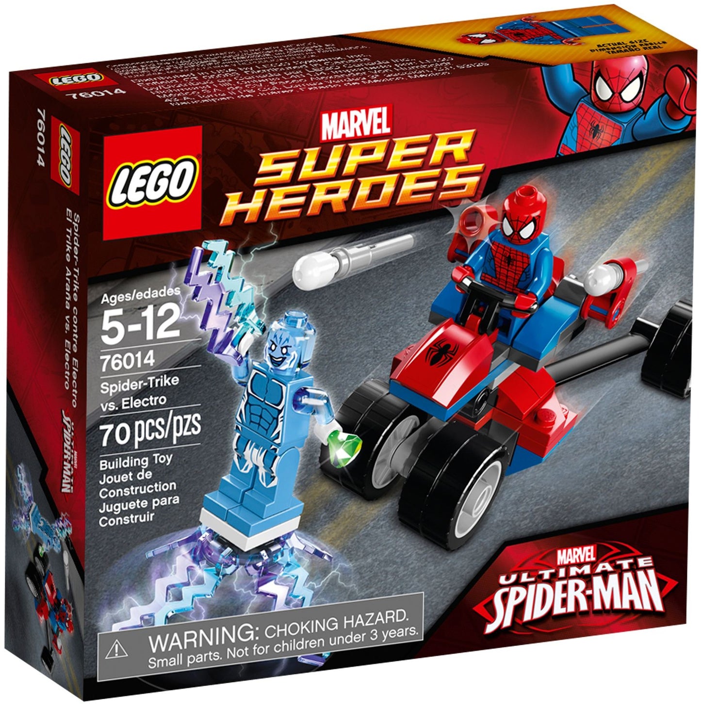 Spider-Trike vs. Electro