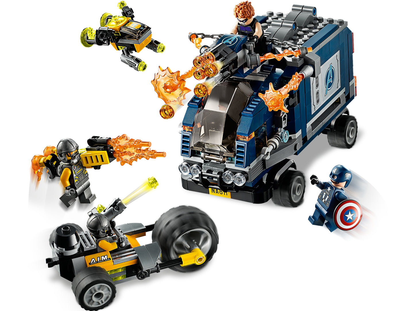 Avengers Truck Take-down