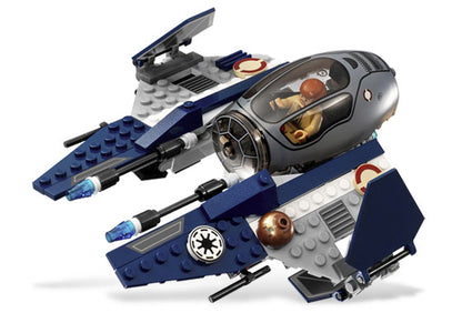 Jedi Starfighter with Hyperdrive Booster Ring