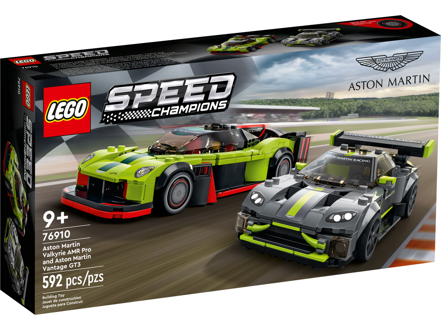 Aston Martin Valkyrie AMR Pro and Aston Martin Vantage GT3