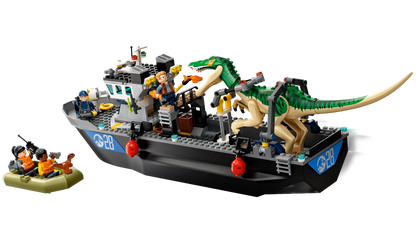 Baryonyx Dinosaur Boat Escape