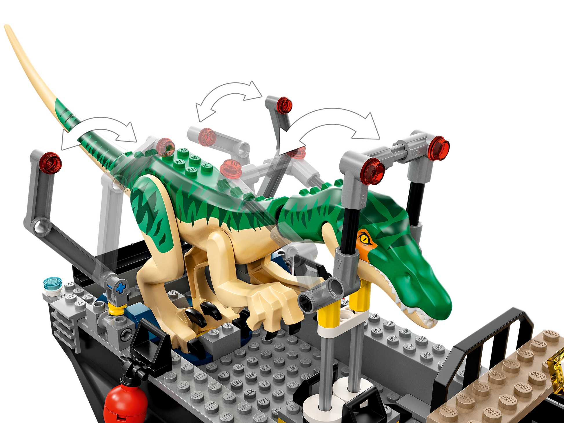 Baryonyx Dinosaur Boat Escape 76942 LEGO –1
