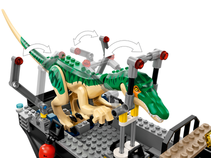 Baryonyx Dinosaur Boat Escape