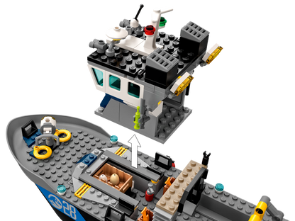 Baryonyx Dinosaur Boat Escape