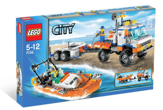 Coast Guard Truck with Speed Boat