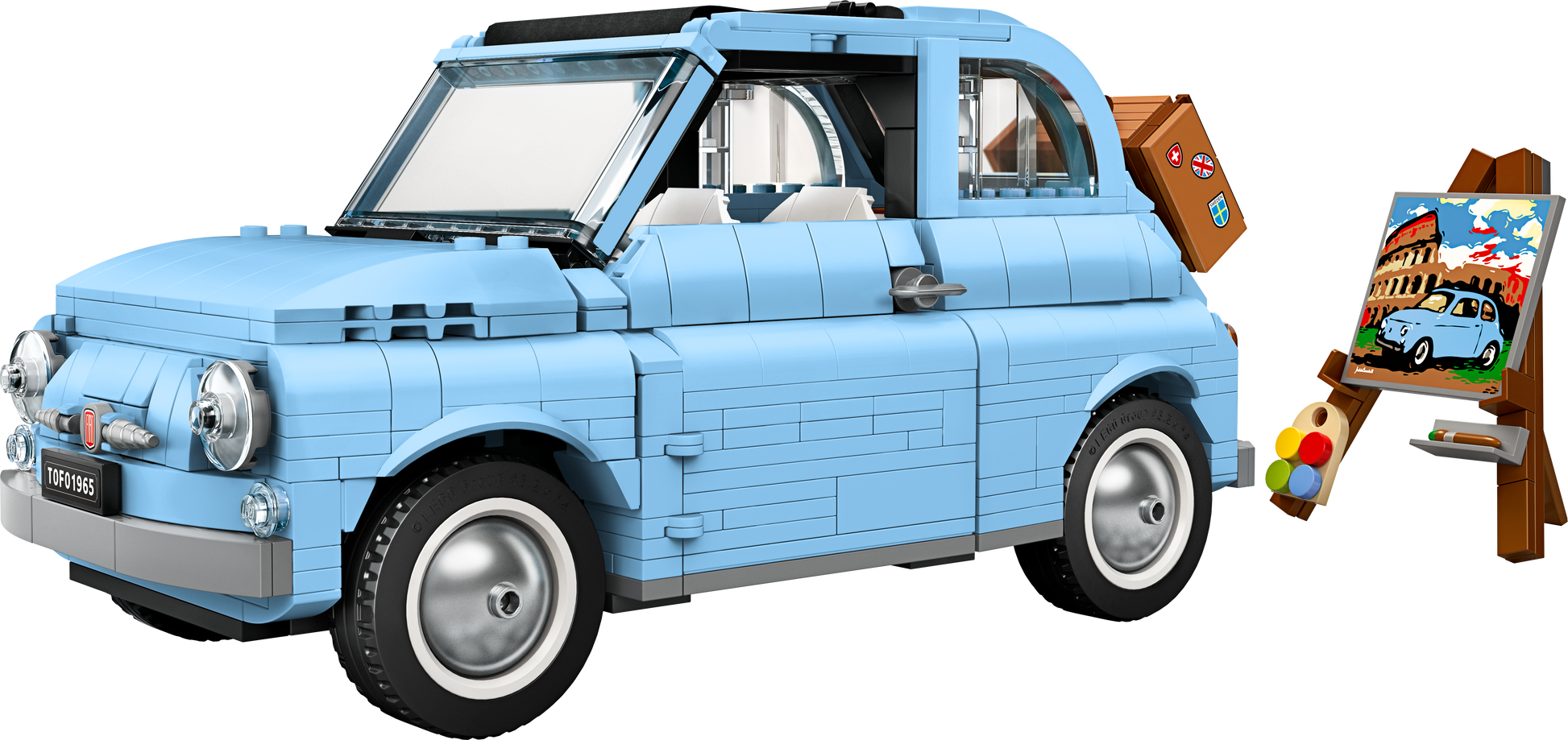 Fiat 500 lego technic hotsell