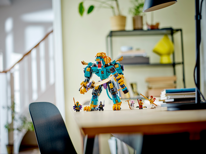 The Mighty Azure Lion