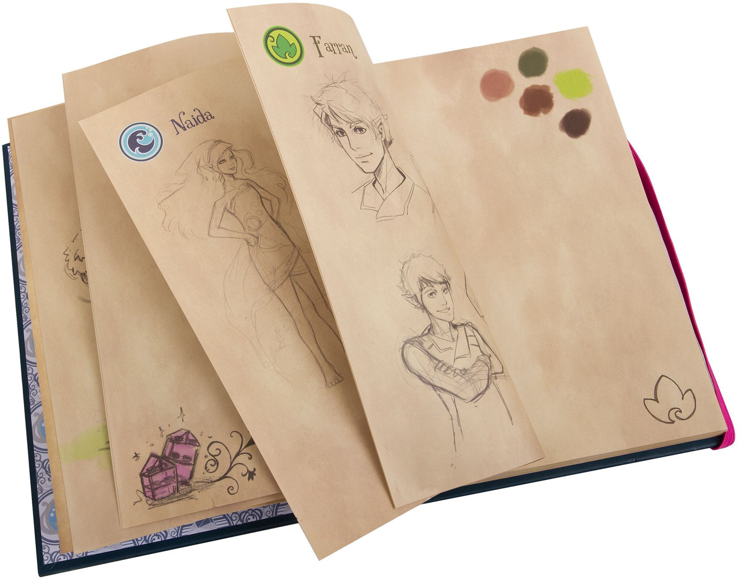 Elves Emily Jones' Diary Sketch Book