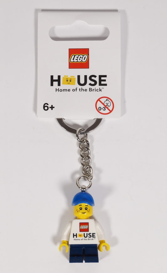 LEGO House Boy Key Chain