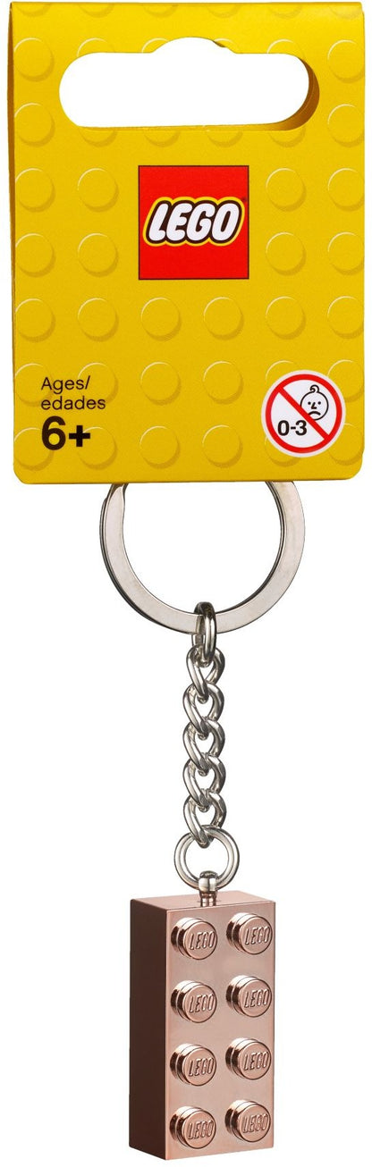 2x4 Rose Gold Keyring