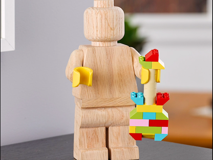 Wooden Minifigure