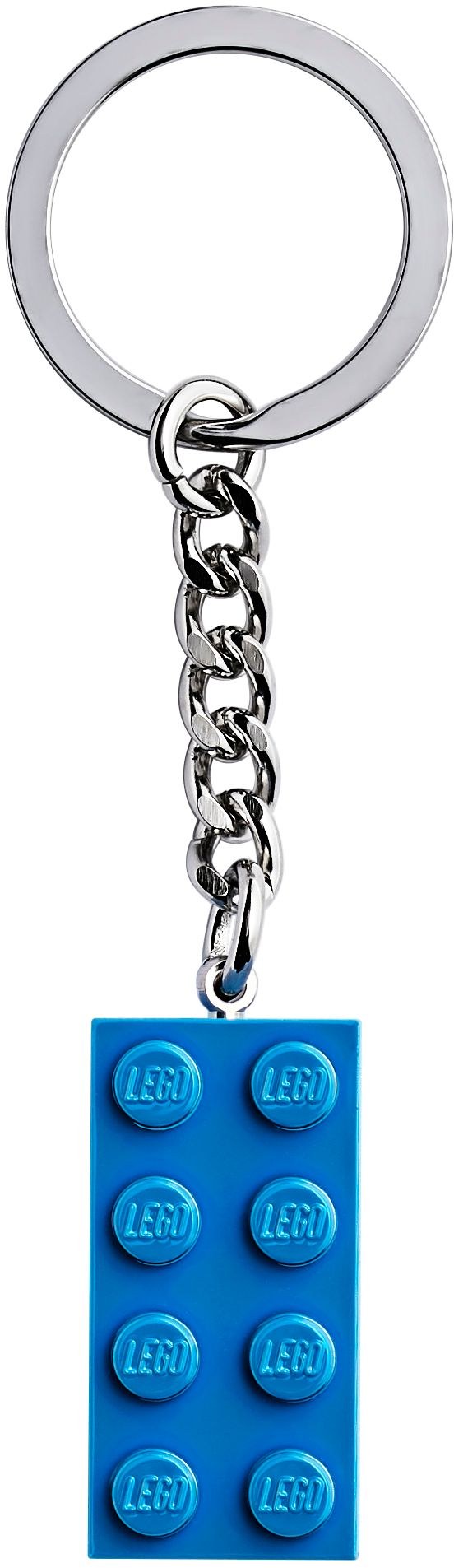 2x4 Bright Blue Keyring