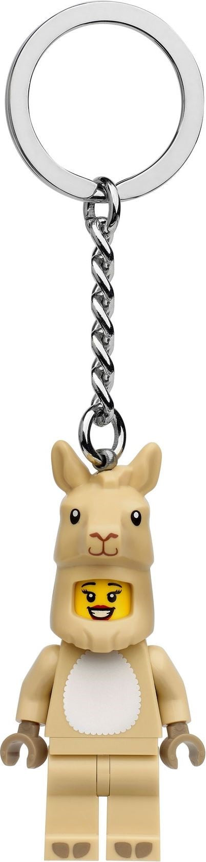 Llama Girl Key Chain