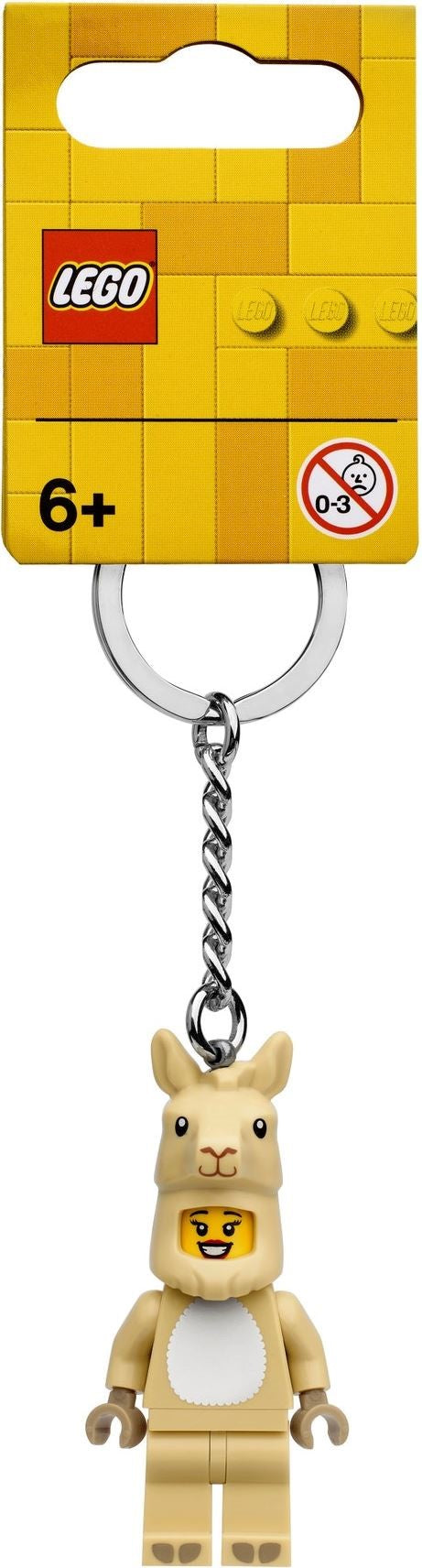 Llama Girl Key Chain