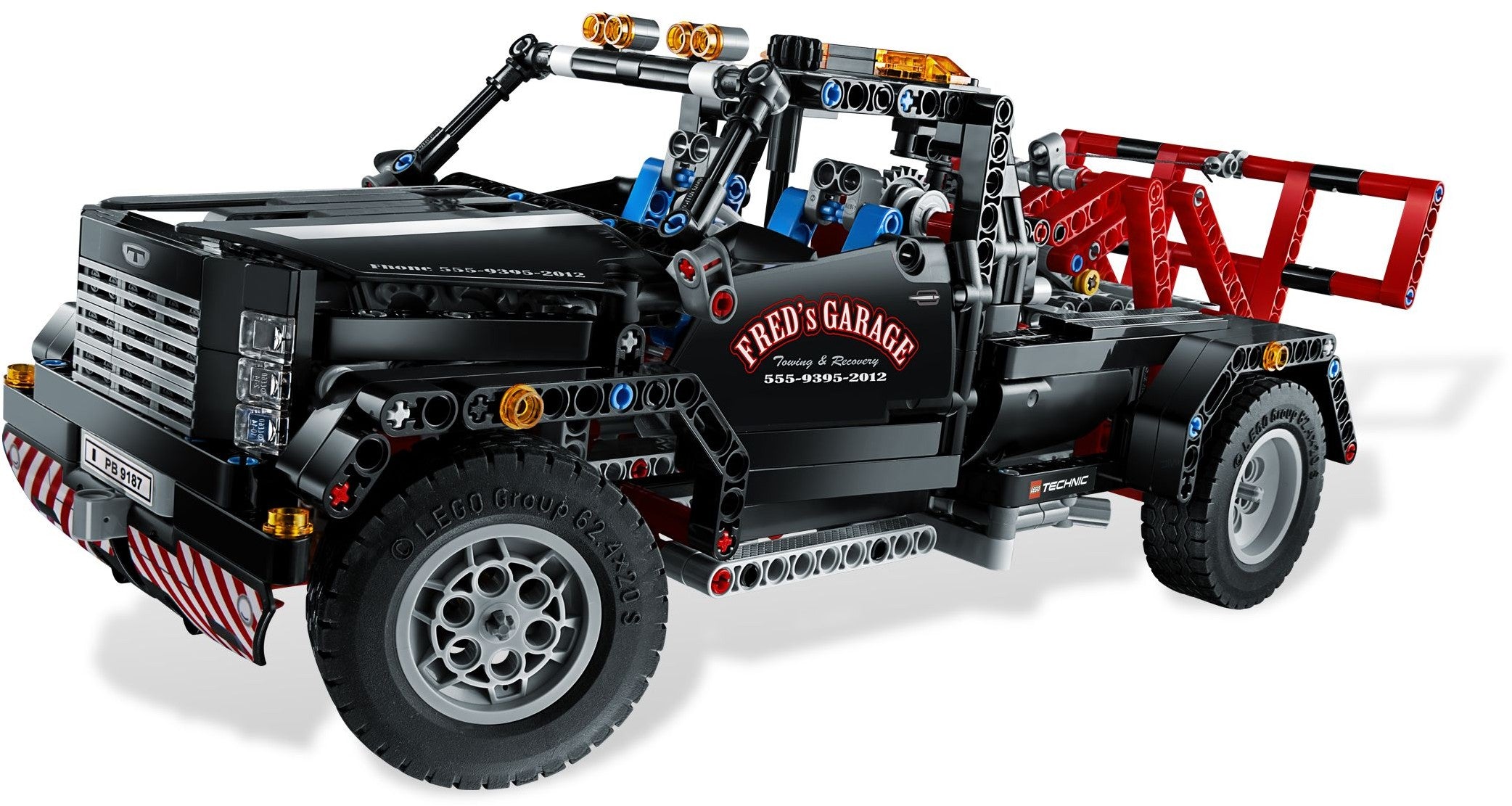 Lego technic fred's garage hot sale truck