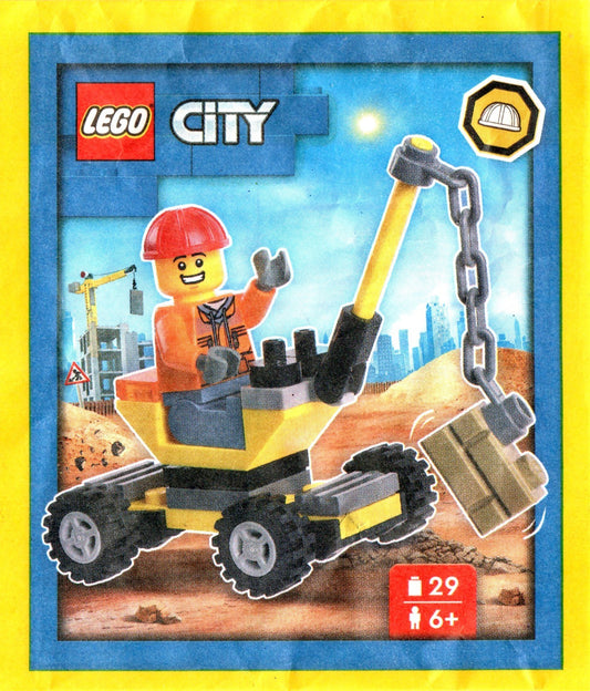 Builder with Crane