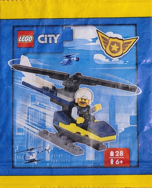 Policeman with Helicopter